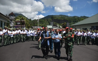Dekan FKN Unhan RI Beri Arahan ke Peserta SPPI di Tomohon