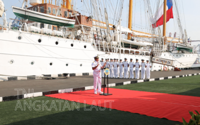 TNI AL Sambut Kapal Latih CNS Esmeralda dari Chile di Jakarta: Pererat Kerja Sama Maritim Bilateral