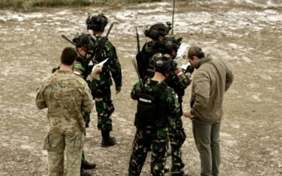 Kopasgat TNI AU Tunjukkan Profesionalisme di Latihan Internasional di Australia
