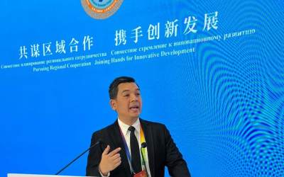 Lucky Bayu Purnomo Delegasi Pertama Indonesia di SCO Investment Expo 2025
