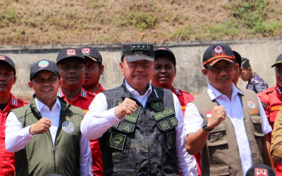 Menko Polkam Apresiasi Kesiapan Penanganan Karhutla di Sumsel