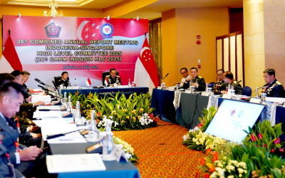 Perkuat Kerja Sama Strategis, TNI dan SAF Gelar Forum HLC CARM-Indosin Ke-26 Di Jakarta
