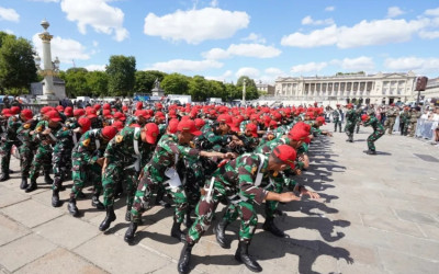 Sajikan Tarian Nusantara, Task Force Patriot Tampil Memukau saat Latihan Jelang Bestile Day 2025