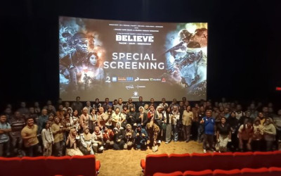 “Believe: The Ultimate Battle” Personel Dislitbangal Nobar Serentak