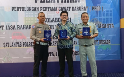 Jasa Raharja dan Polda Metro Gelar PPGD, Tekan Angka Kecelakaan Jakarta