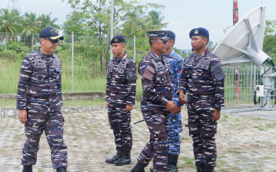 Pangkoarmada RI Tinjau Kesiapan Radar Coastal Natuna, Perkuat Pengawasan Maritim