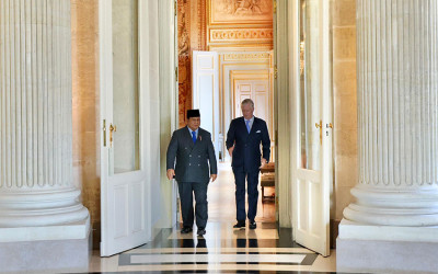 Presiden Prabowo Bertemu Raja Belgia