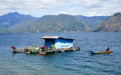 Danau Laut Tawar di Takengon Aceh Tengah