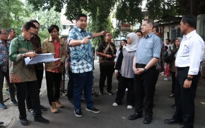 Tinjau Kesiapan Lokasi, Menteri PKP Dukung Pembangunan Rusun Unpad