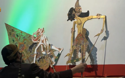 Lakon Wayang Kulit "Amartha Binangun" Bersama Empat Dalang Meriahkan Hari Bhayangkara ke-79