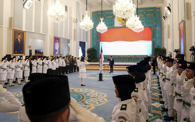 Kisah 76 Putra-Putri Terbaik Bangsa Dikukuhkan Jadi Paskibraka 2025