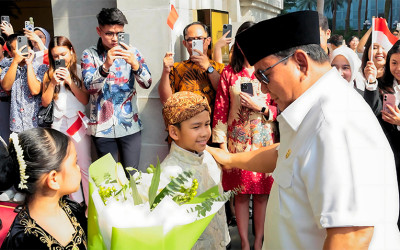 Presiden Prabowo Tiba di Singapura
