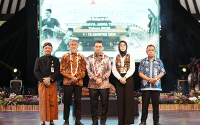 Pasar Raya Taman Budaya Jateng ke-2 Dibuka, Menbud: Upaya Perkuat Kolaborasi dan Ekosistem Budaya