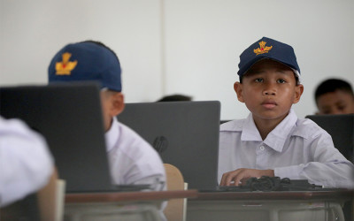 Kegiatan Belajar di Sekolah Rakyat