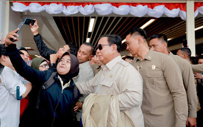 Presiden Prabowo Naik Whoosh Lagi ke Jakarta