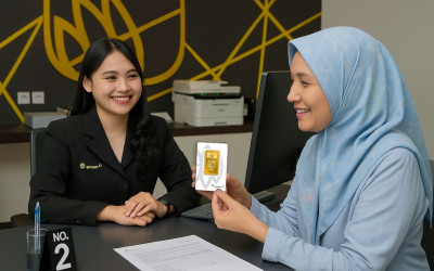 Harga Emas Antam Hari Ini Sentuh Rekor Tertinggi Lagi