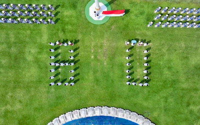Konfigurasi angka 80 di Upacara Peringatan Kemerdekaan, Simbol Persatuan Bangsa Indonesia