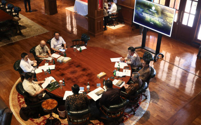 Presiden Rapat Bersama DEN di Hambalang, Bahas Strategi Ekonomi Nasional di Tengah Gejolak Global