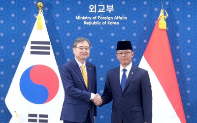 Menlu RI-Menlu Korsel Siap Kerjasama Ketahanan Pangan hingga Energi