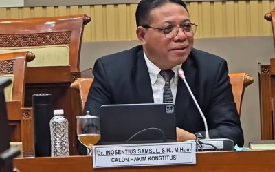 Paripurna Setujui Inosentius Samsul Jadi Hakim Konstitusi, Puan Harap DPR-MK Makin Sinergi Baik