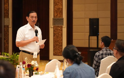 Luhut Minta Masukan Pakar Finansial Global untuk Perkuat Strategi Ekonomi Indonesia