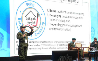 Pembekalan Guru dan Kepala Sekolah Rakyat, Prof Nuh: Kita Bagian Indonesia Emas 2045