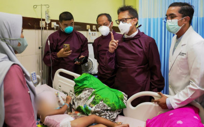 Menkes: Campak Jauh Lebih Menular Daripada COVID-19