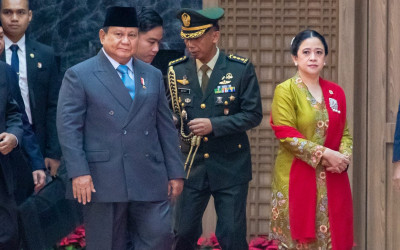 Prabowo Tiba di Gedung DPR/MPR, Siap Sampaikan Dua Pidato Kenegaraan di Sidang Tahunan