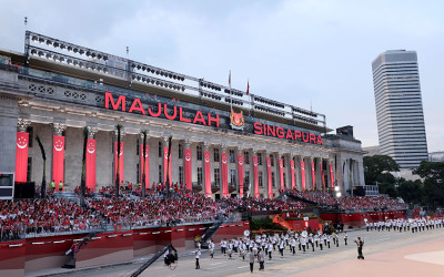 Presiden Prabowo Hadiri Parade Hari Nasional Singapura 2025