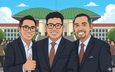 Sahroni, Eko Patrio dan Uya Kuya Dicopot, Begini Tanggapan Mereka