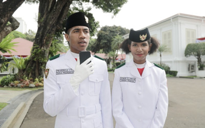 Pesan Dua Paskibraka Asal Papua untuk Prabowo: Kami Siap Membanggakan Negara!