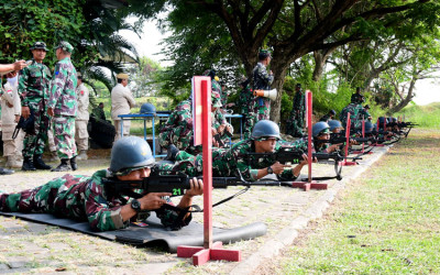 Puspenerbal Gelar Latihan Rutin Menembak