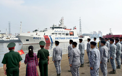 Bakamla RI Sambut Kedatangan Vietnam Coast Guard
