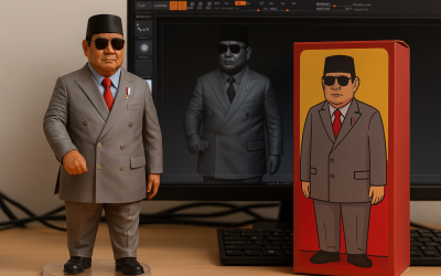 Google Gemini 2.5 Flash Image Bikin Tren Action Figure AI Meledak di Medsos