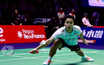 Anthony Ginting Tersingkir di Babak 32 Besar Hong Kong Open 2025 Usai Ditekuk Christo Popov