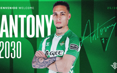 Antony Resmi Hijrah dari MU ke Real Betis