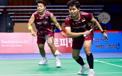 Apri/Fadia Gugur, Amri/Nita Melaju ke Perempatfinal Korea Open 2025