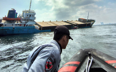 Bakamla Tangani Kecelakaan Kapal di Sunda Kelapa