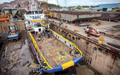 Industri Galangan Kapal Serap Tenaga Kerja