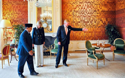Presiden Prabowo Bertemu Raja dan Ratu Belanda
