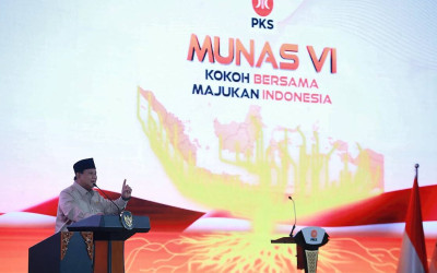 Prabowo Sebut Koruptor Nyolong 2–3 Triliun Tiap Tahun
