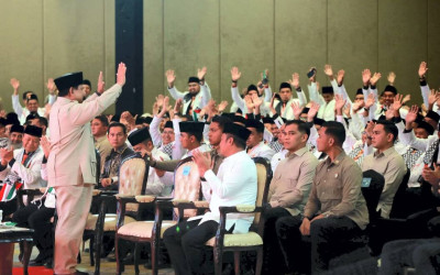 Presiden Prabowo Hadiri Munas ke-VI PKS