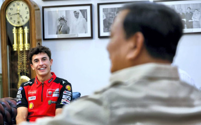 Marc Marquez Diterima Presiden Prabowo