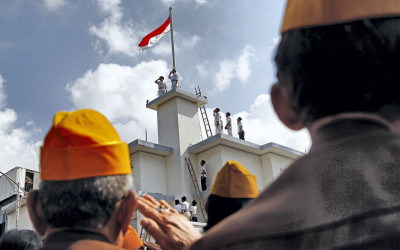 Peringatan Perobekan Bendera Belanda di Hotel Yamato