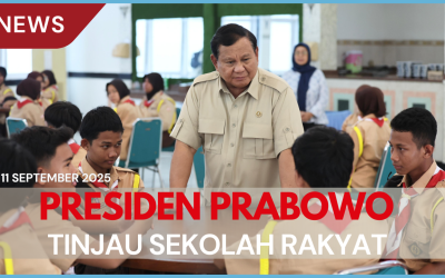 Presiden Prabowo Subianto Tinjau Sekolah Rakyat Margaguna, Jakarta Selatan