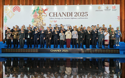 Menteri Kebudayaan RI Resmi Gelar Konferensi Internasional Culture, CHANDI 2025: Culture for the Future