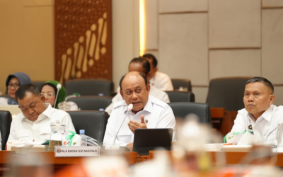 RDP Bersama Komisi IX DPR, BGN Laporkan Tren Positif Penyerapan Anggaran Program MBG