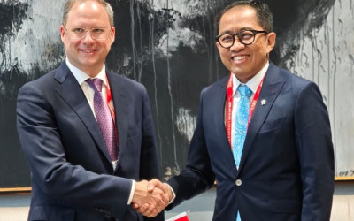 Bahas Industri Perkapalan, Wamenperin Faisol Riza Bertemu Wakil Menteri Industri dan Perdagangan Rusia