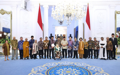 Tokoh Gerakan Nurani Bangsa Temui Presiden Prabowo