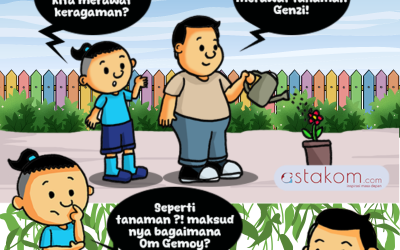 Kartun Om Gemoy dan GenZi: Merawat Keberagaman